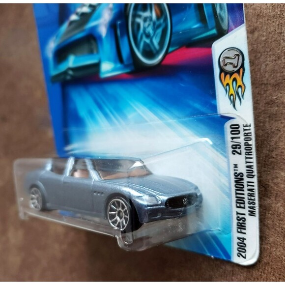Hot Wheels MASERATI QUATTROPORTE #029 2004 FIRST EDITIONS 29/100 1:64 C2729 10SP - Picture 10 of 16